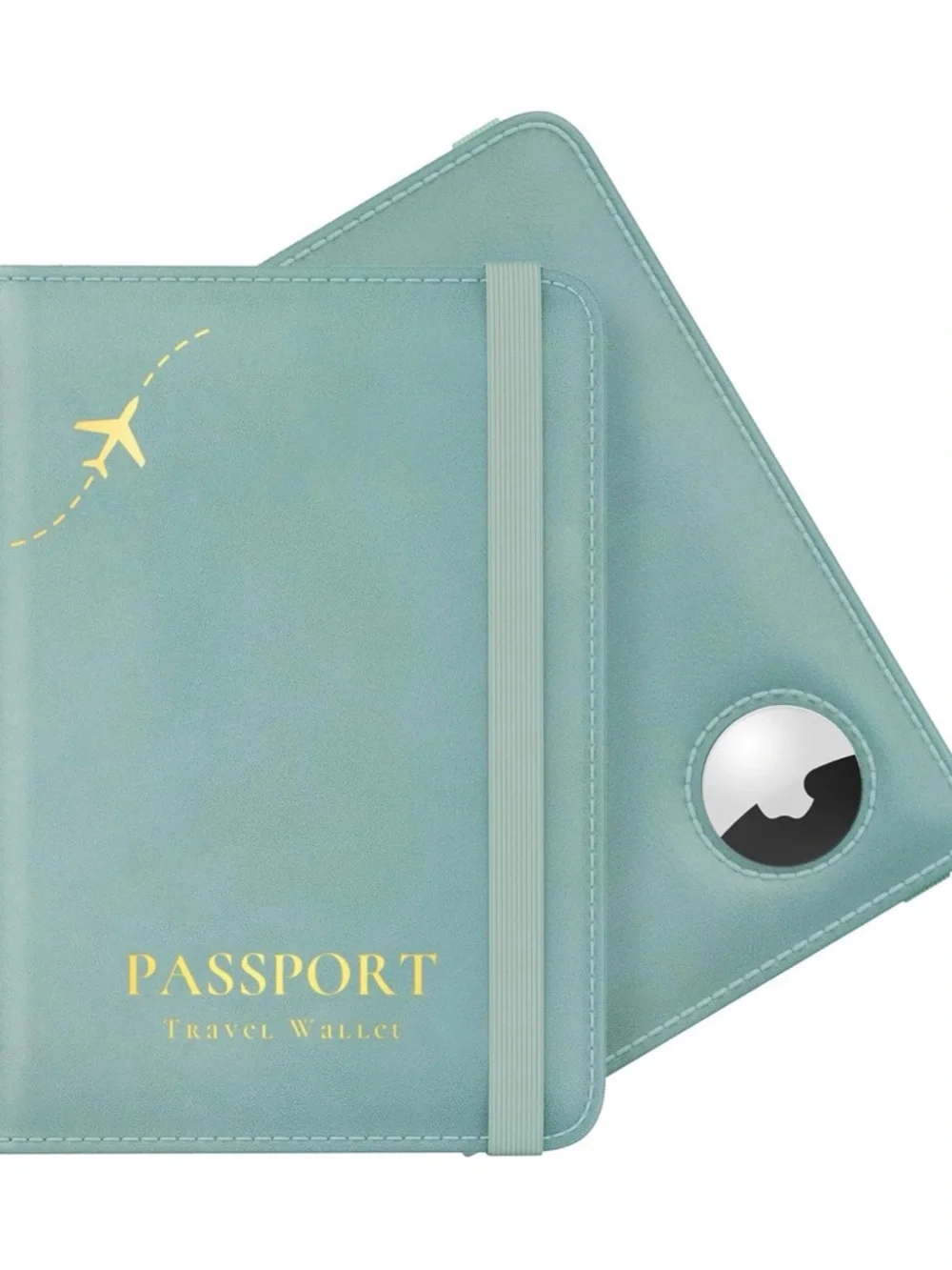 STOUCHI Passport Holder - Sky Blue